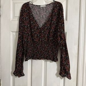 Floral long sleeve
